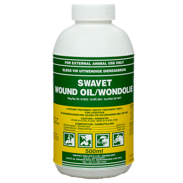 HLT WOUND OIL 500ML SWAVET