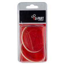 REFLECTOR CNTR BOLT AUTO RED 60MMX2 Default Title