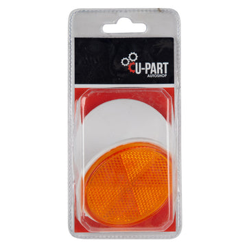 U-PART REFLECTOR CENTRE BOLT YEL 60MM 2P Default Title