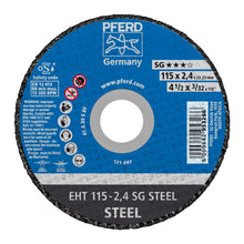 CUTTING DISC STEEL SG 115MM PFERD Default Title