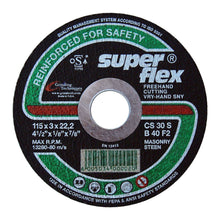 CUTTING DISC STONE 115X3X22.2 S/FLEX Default Title