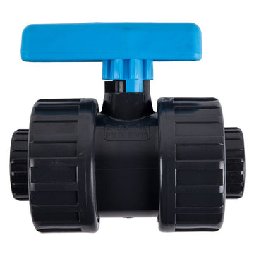 TORRENTI BALL VALVE DBL BSP PVC 1-1/2INC Default Title