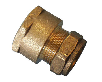 COMPRESSION BRASS COUPLER CXFI 22MM 3/4I Default Title