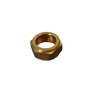 COMPRESSION BRASS CAP NUT 15MM Default Title