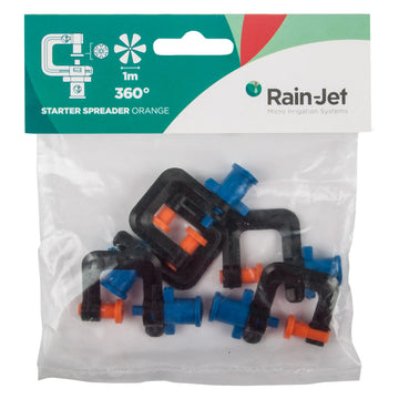 MICRO RAINJET 5XHEAD SPREADER ORNG Default Title