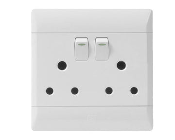 SWITCH PLUG DBL 4X4 WHT CBI Default Title