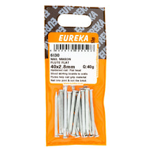 NAIL MAS FLUTED FLAT 40MM Q:40G EUREKA Default Title