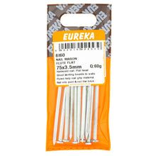 NAIL MAS FLUTED FLAT 75MM Q:60G EUREKA Default Title