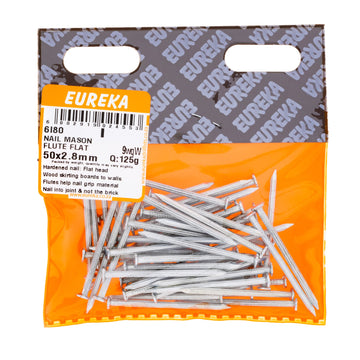 NAIL MAS FLUTED FLAT 50MM Q:1025G EUREKA Default Title