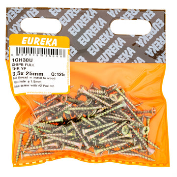 CHIPBFULL THD YP 3.5X25MM Q:125 EUREKA Default Title