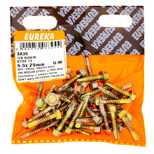 SCREW HEX T CRSE 5.5X25MM Q:40 EUREKA Default Title