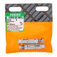 EXPANSION BOLT 14MM 8X60MM Q:2 EUREKA Default Title