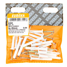 NAIL & WHT RIMMED 5X45MM Q:20 EUREKA Default Title