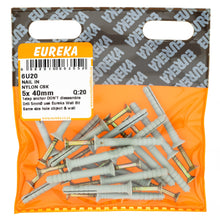 NAIL & NYLON CSK 5X40MM Q:20 EUREKA Default Title