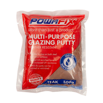 POWAFIX PUTTY 500G TEAK Default Title