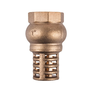 TORRENTI VALVE FOOT BRASS 65MM Default Title