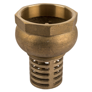 TORRENTI VALVE FOOT BRASS 100MM Default Title