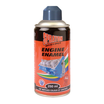 SPRAYON ENGINE ENAMEL MIST GREY Default Title