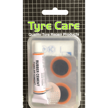BICYCLE PATCH & SOLUTION KIT TYRE CARE