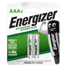 ENERGIZER BATTERY RECHARGE POWER+ AAA 2P Default Title