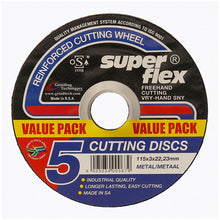 CUTTING DISC STEEL 115X3X22.2 Q:5 S/FLEX Default Title