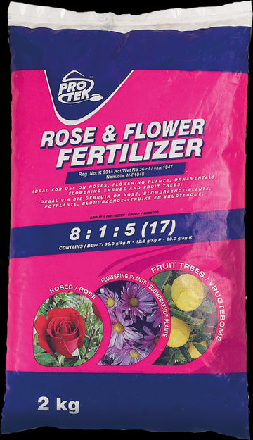 PROTEK FERT ROSE & FLOWER 8:1:5 17% 2KG Default Title