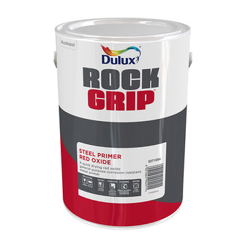 STEEL PRIMER RED OXIDE 5L ROCKGRIP Default Title