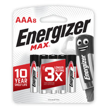 ENERGIZER MAX BATTERY AAA 8PK Default Title