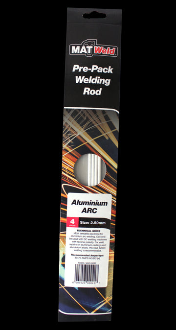 ROD WELDING ALUMIN ARC 2.5MM (4) MATWELD Default Title