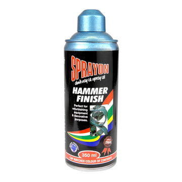 SPRAYON HAMMER FINISH BLUE 350ML Default Title