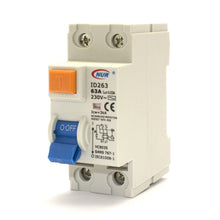 EARTH LEAKAGE DIN RAIL 63A DP 3KA Default Title