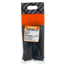 CABLE TIES BLACK 2.5X100MM Q:100 EUREKA Default Title