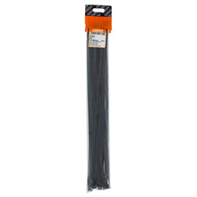 CABLE TIES BLACK 7.2X400MM Q:25 EUREKA Default Title