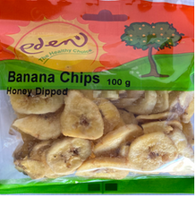 BANANA CHIP HONEY-DIPPED 250G EDEN