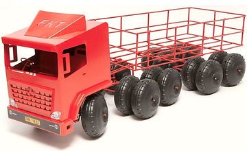 TOY STEEL TRUCK WITH 18 WHEELS AFRICARS