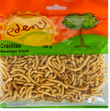 CRACKELS MEXICAN CHILLI 100G EDEN