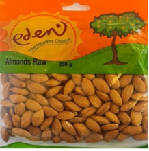 ALMONDS RAW 250G EDEN