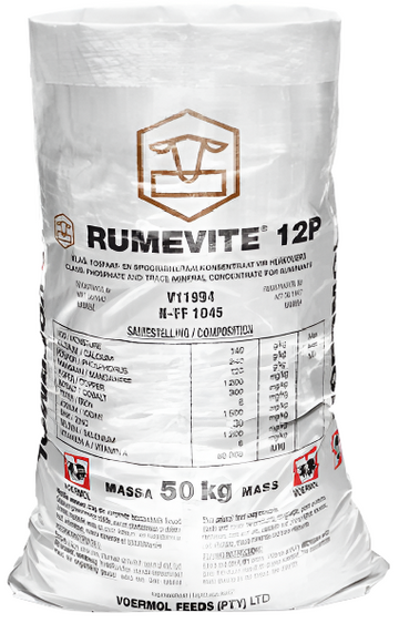 P12 RUMEVITE 50KG VOERMOL