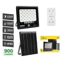 SOLAR FLOODLIGHT POLYSILICON REMOTE CONTROL 6W