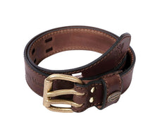 BELT LEATHER DOUBLE PRONG MOCCA PROMARK