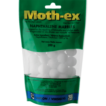 MOTH-EX MOTHBALLS 200G PROTEK