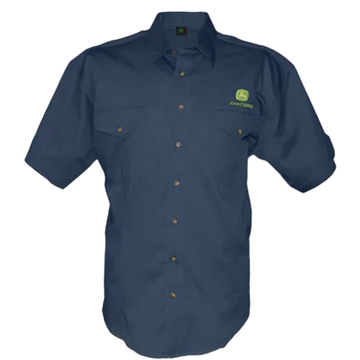 MENS SHIRT DARK BLUE JOHN DEERE