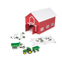 TOY RED BARN 1:64 PLAYSET JOHN DEERE