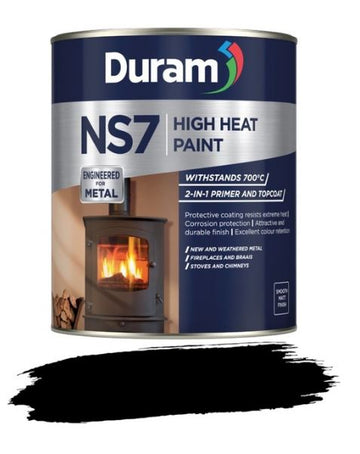 DURAM NS7 HEAT RESISTANT 1L BLACK