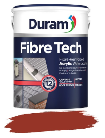 DURAM RAINKOTE FIBRE-TECH 5L RED