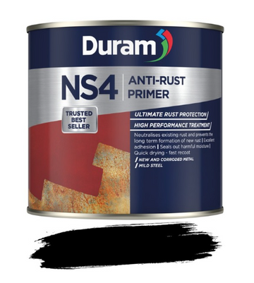 DURAM NS4 METAL PRIMER 500ML BLACK