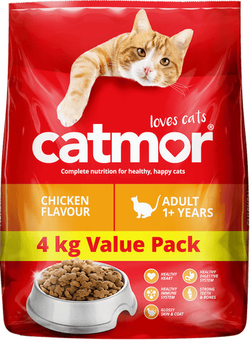 CAT FOOD ADULT CHICKEN 4KG CATMOR