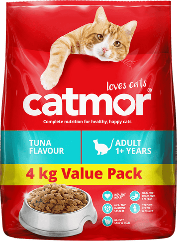 CAT FOOD ADULT TUNA 4KG CATMOR