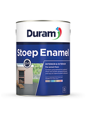 DURAM ENAMEL STOEP 5L WHITE (C.P)