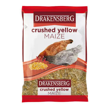 CRUSHED YELLOW MAIZE 10KG DRAKENSBERG